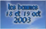 Hemmes 18/19 octobre 2003